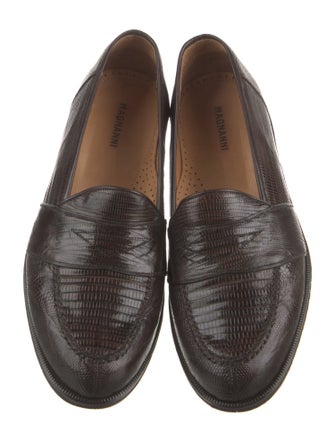 Magnanni Lizard Loafers