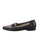 Magnanni Leather Colorblock Pattern Dress Loafers