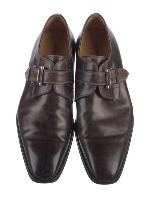 Magnanni Leather Monk Straps
