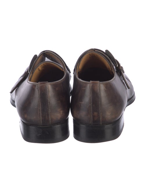Magnanni Leather Monk Straps
