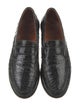 Magnanni Embossed Leather Loafers