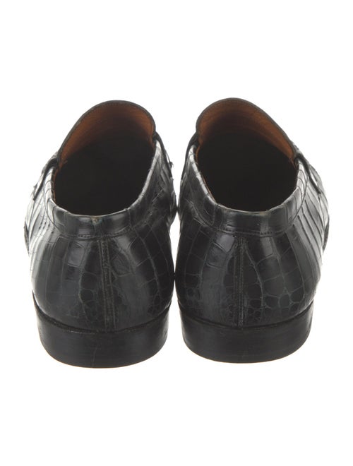Magnanni Embossed Leather Loafers
