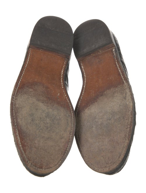 Magnanni Embossed Leather Loafers