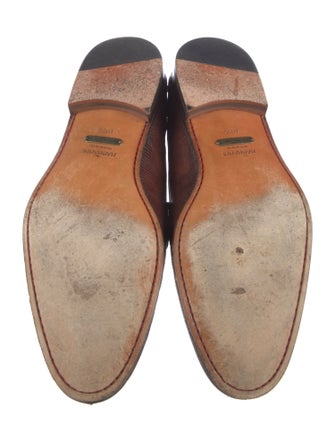 Magnanni Lizard Dress Loafers