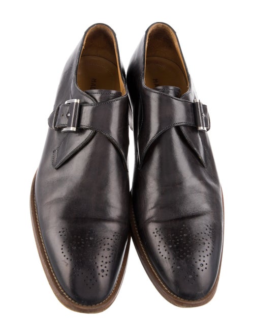 Magnanni Leather Monk Straps