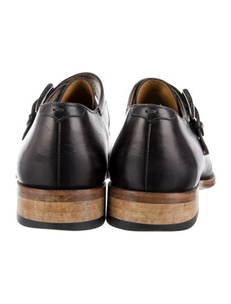 Magnanni Leather Monk Straps