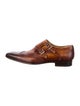 Magnanni Leather Monk Straps
