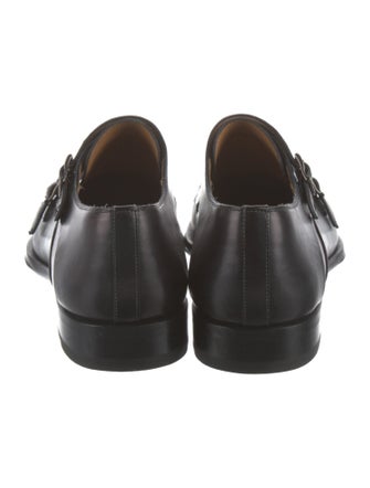 Magnanni Leather Monk Straps
