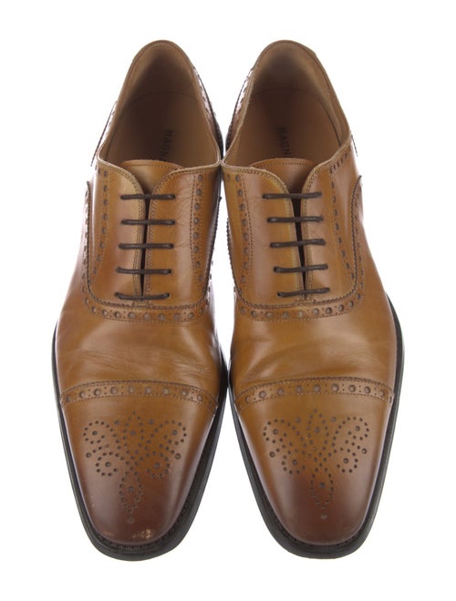 Magnanni Leather Lasercut Accents Brogues
