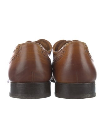 Magnanni Leather Lasercut Accents Brogues