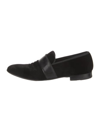 Magnanni Velvet Dress Loafers