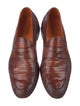 Magnanni Lizard Dress Loafers