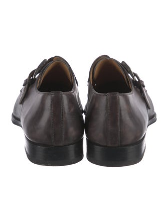 Magnanni Leather Monk Straps