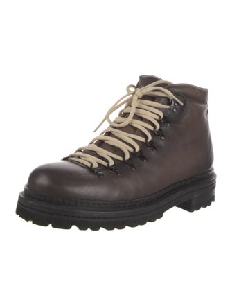 Magnanni Leather Printed Sneakers