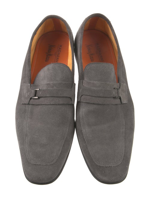 Magnanni Suede Dress Loafers