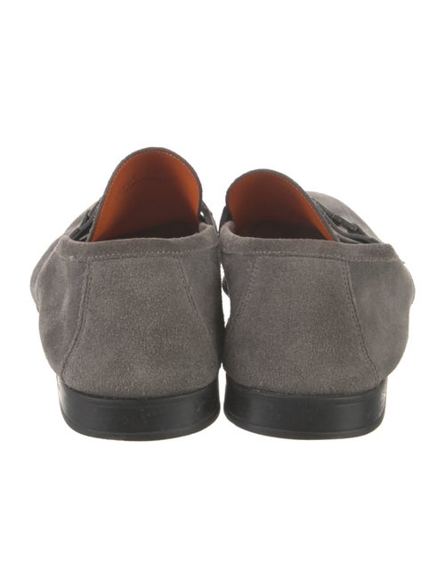 Magnanni Suede Dress Loafers