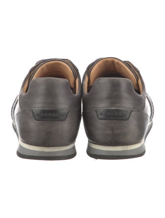 Magnanni Leather Lasercut Accents Sneakers