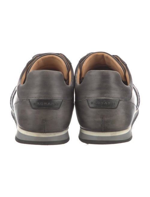 Magnanni Leather Lasercut Accents Sneakers