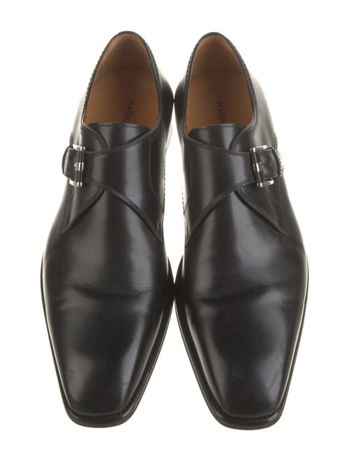 Magnanni Leather Monk Straps