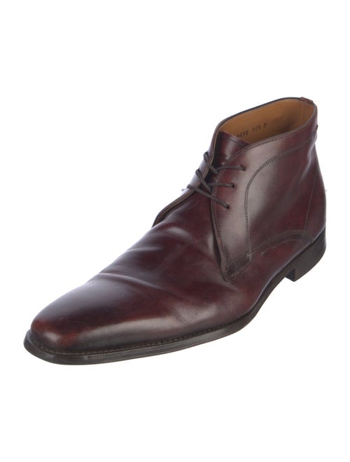 Magnanni Leather Lace-Up Boots