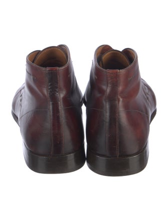 Magnanni Leather Lace-Up Boots