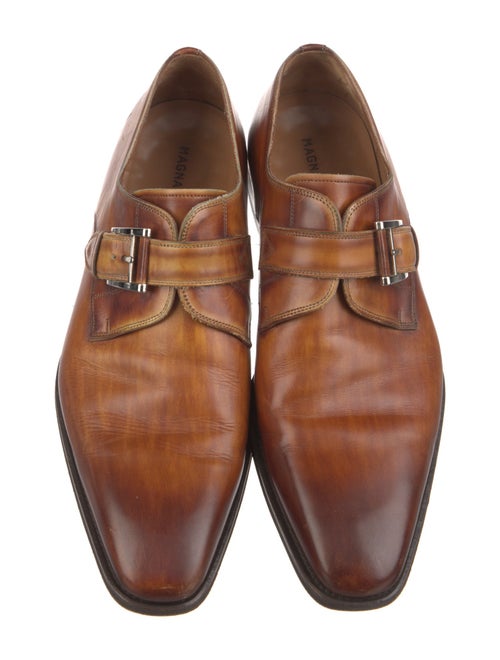 Magnanni Leather Monk Straps
