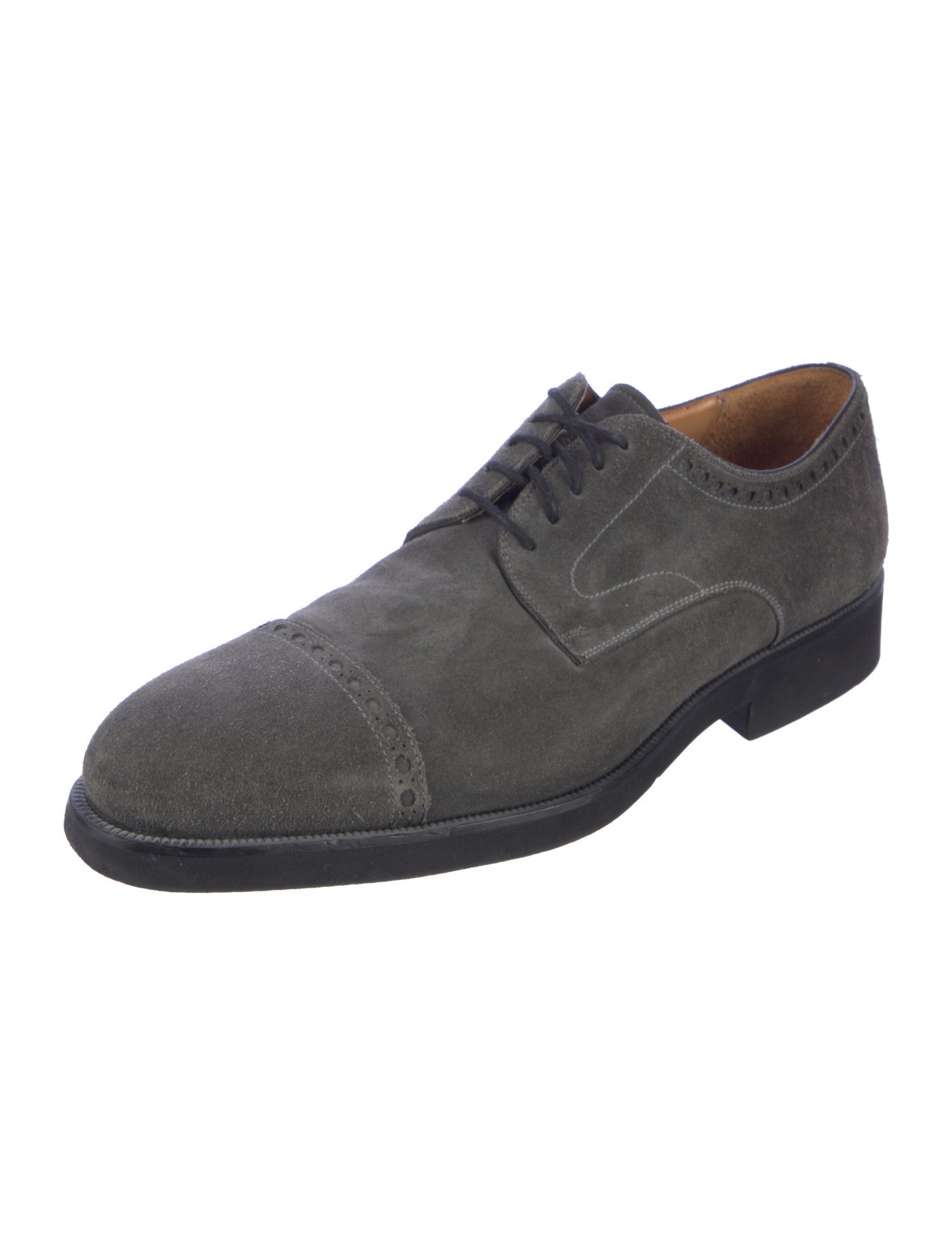 Magnanni Suede Derby Shoes