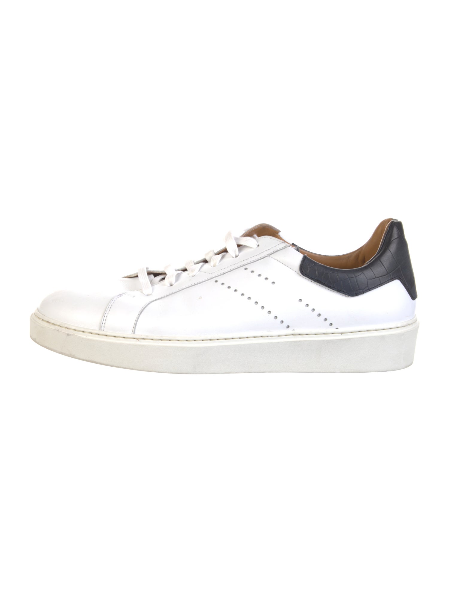 Magnanni Leather Printed Sneakers