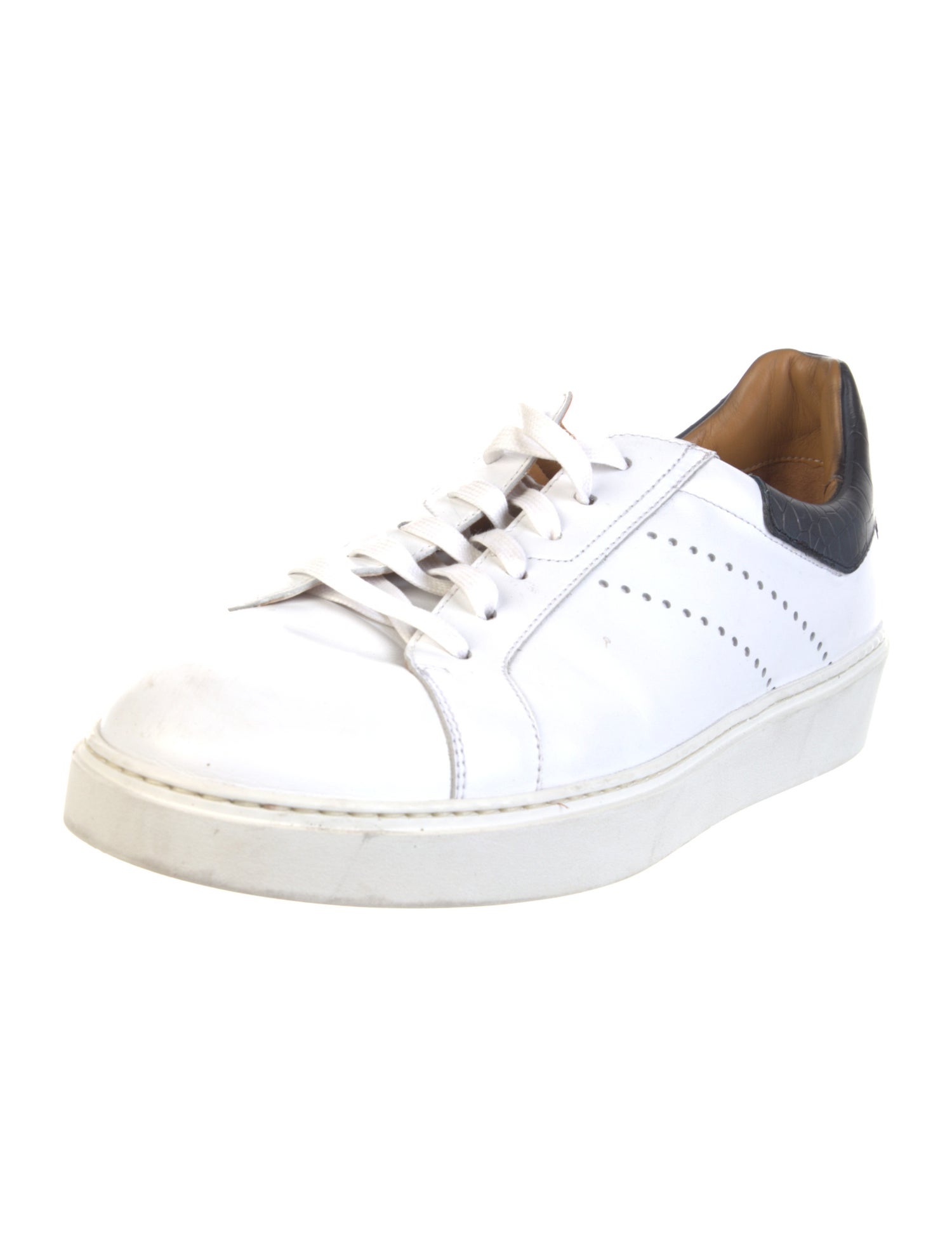 Magnanni Leather Printed Sneakers