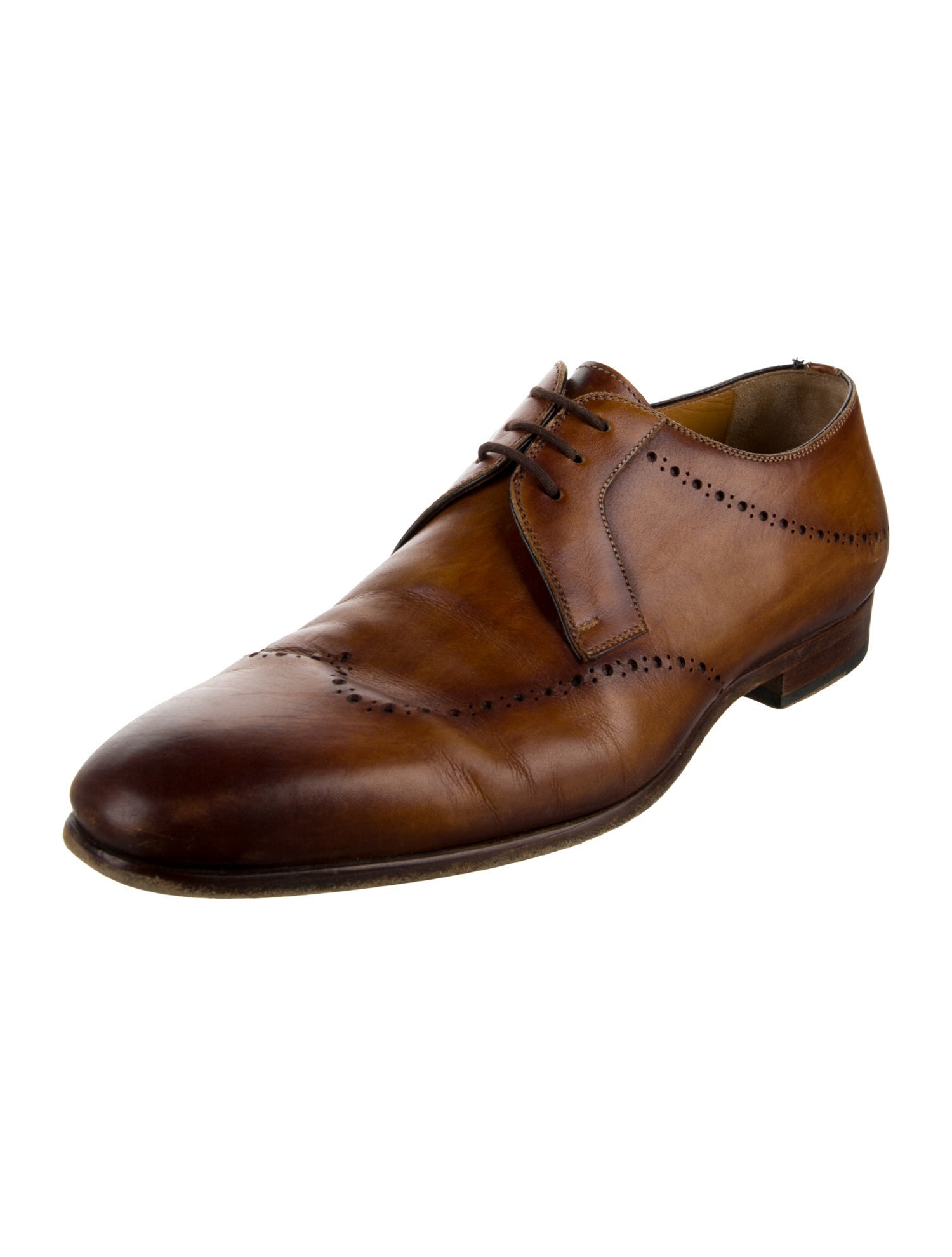Magnanni Leather Derby Shoes