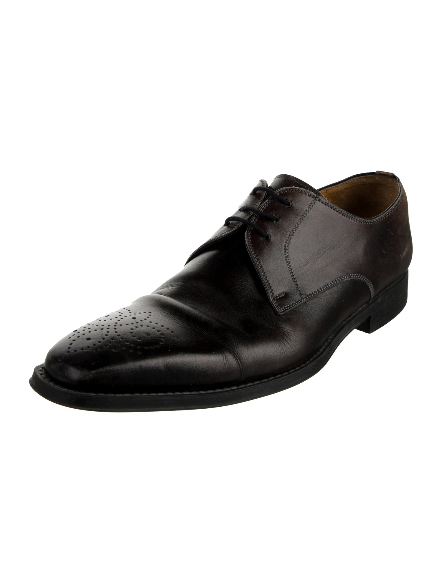 Magnanni Leather Derby Shoes