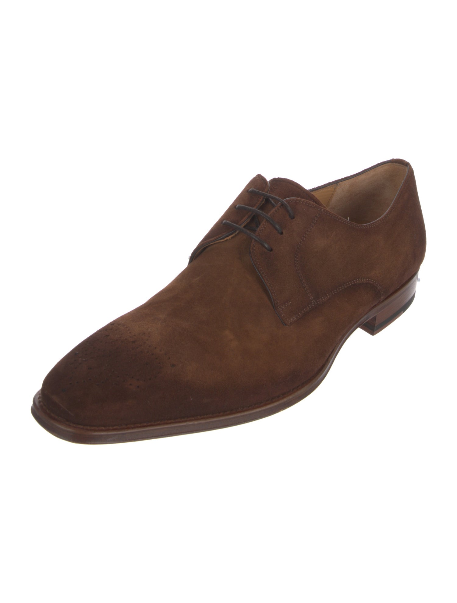 Magnanni Suede Derby Shoes