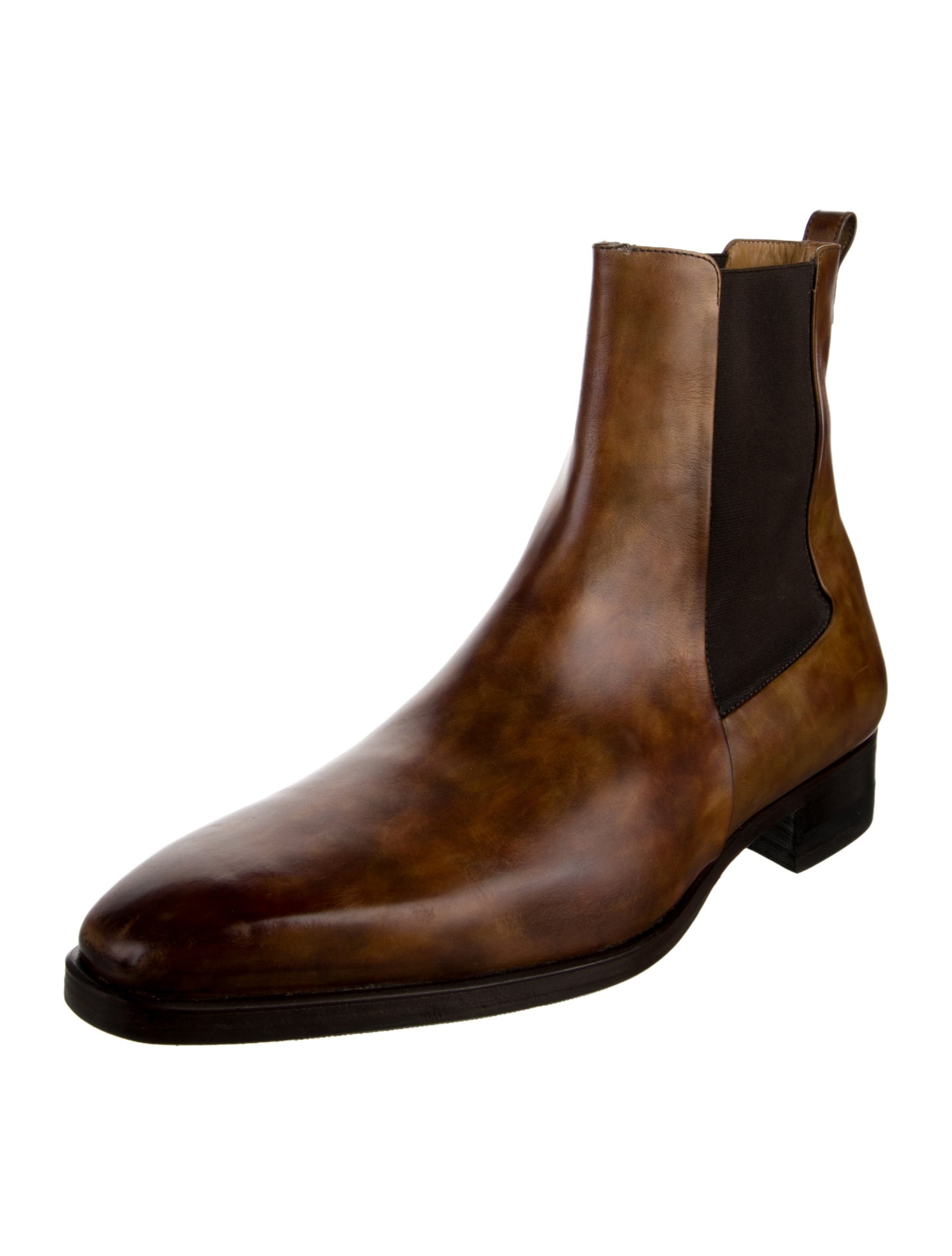Magnanni Leather Chelsea Boots