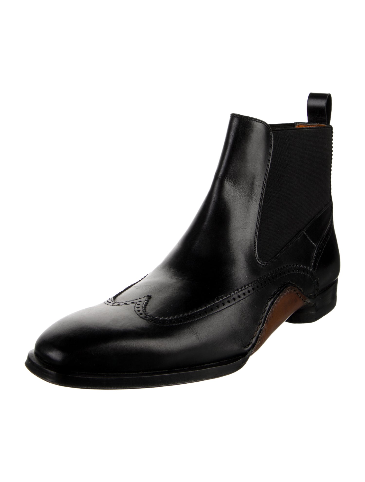 Magnanni Leather Chelsea Boots