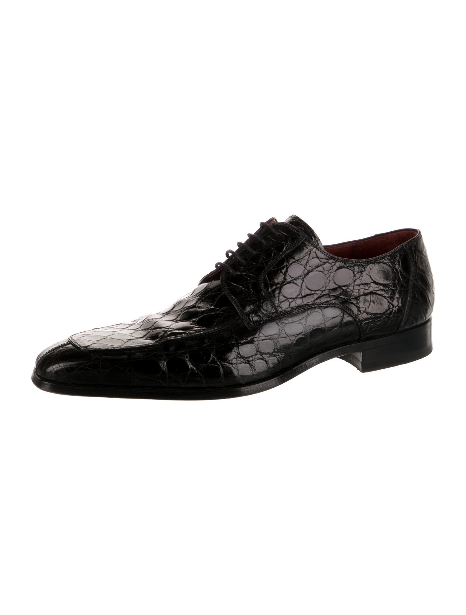 Magnanni Alligator Derby Shoes