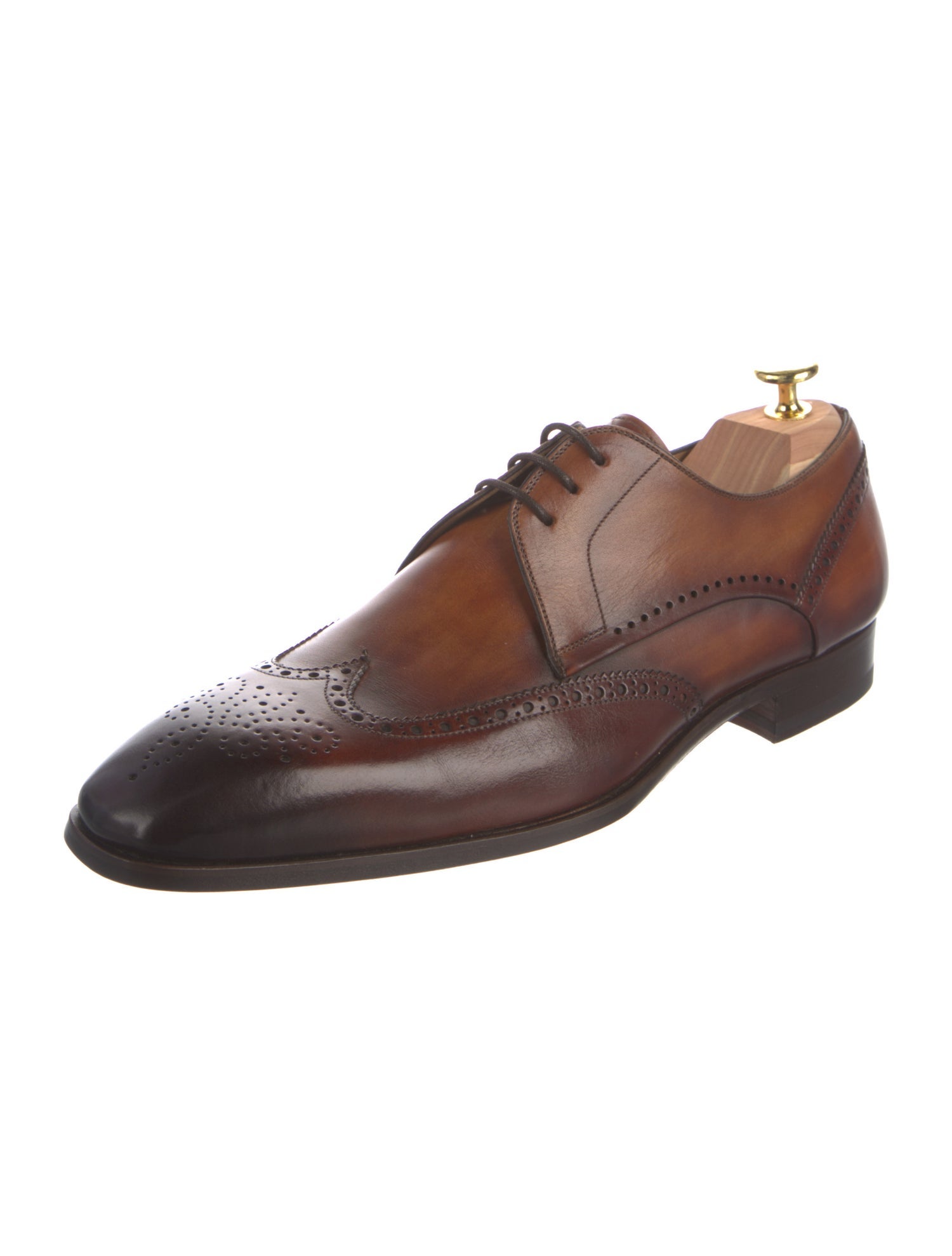 Magnanni Leather Derby Shoes