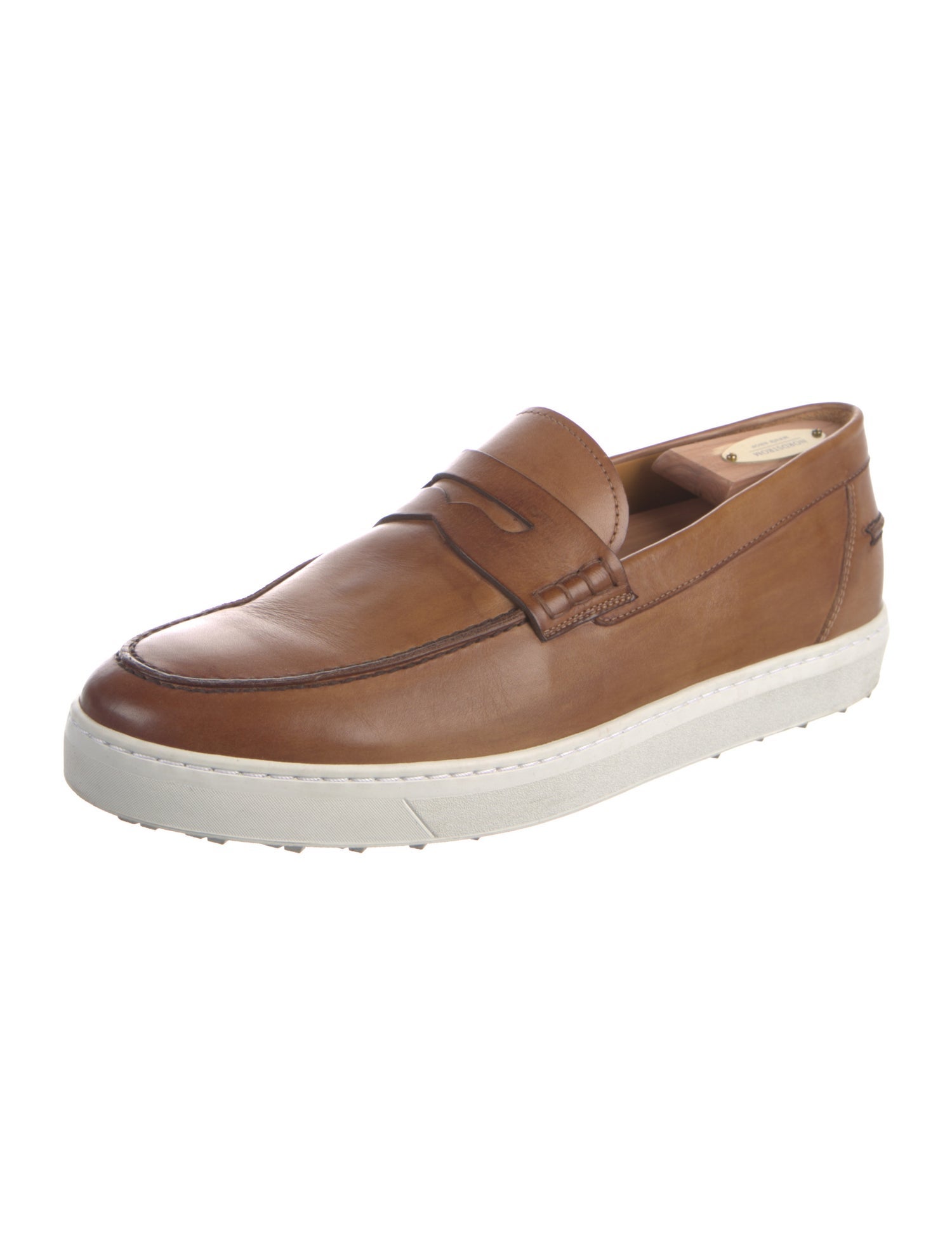 Magnanni Leather Boat Shoes