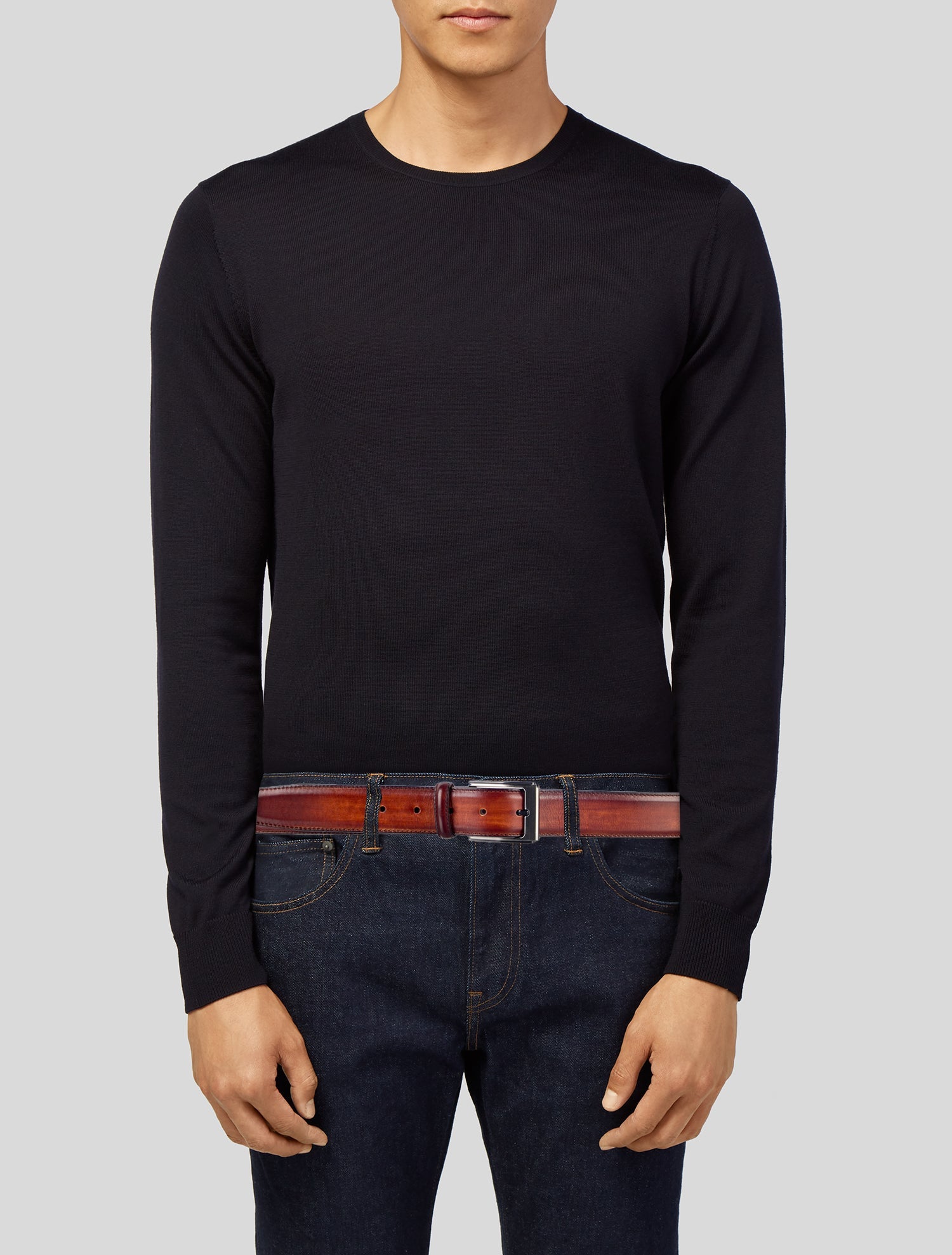 Magnanni Leather Belt