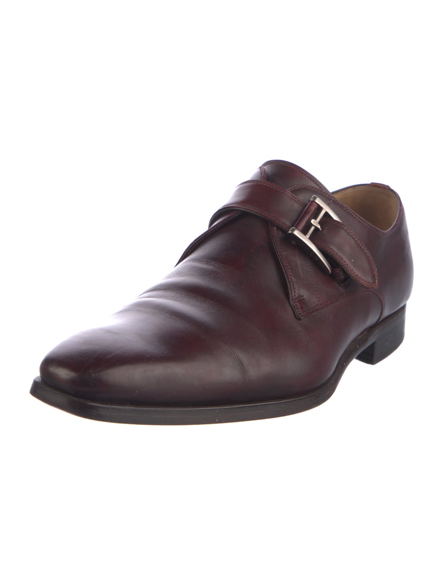 Magnanni Leather Monk Straps