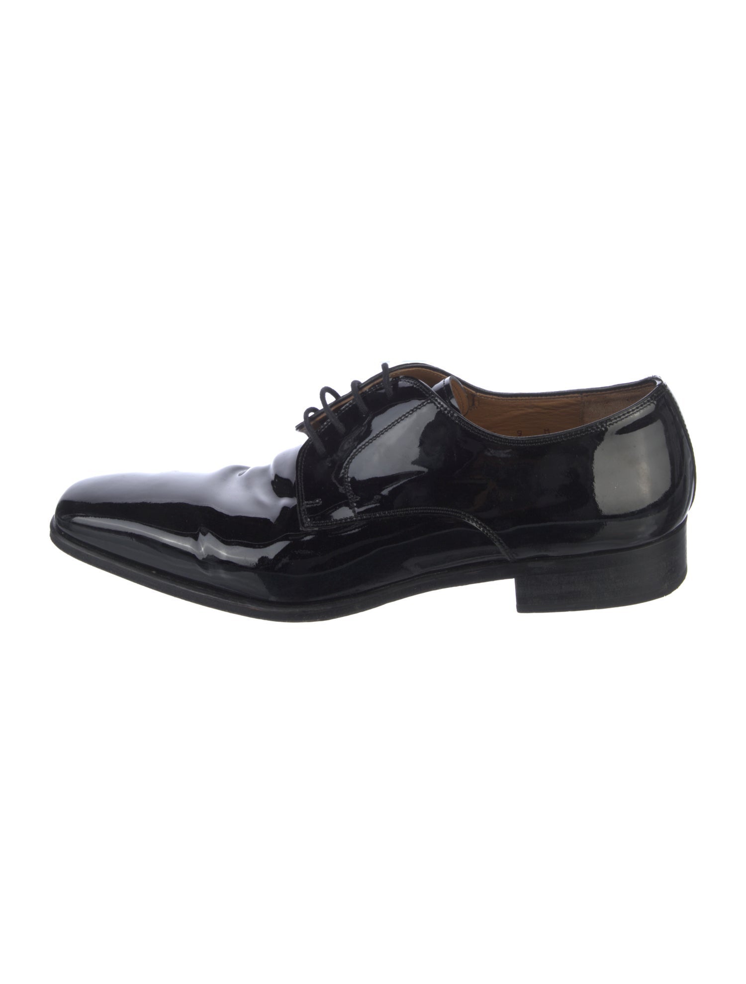 Magnanni Patent Leather Derby Shoes