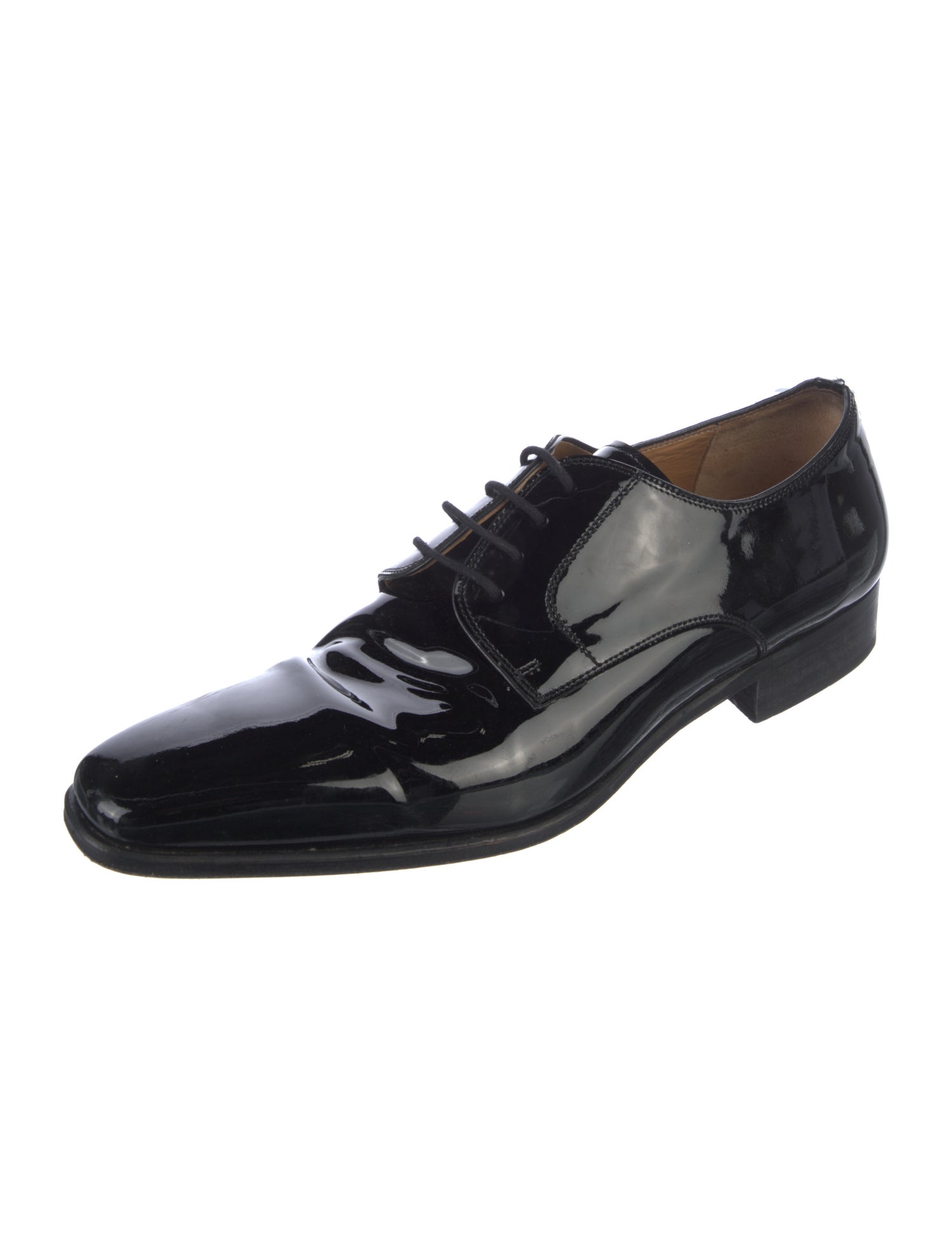 Magnanni Patent Leather Derby Shoes