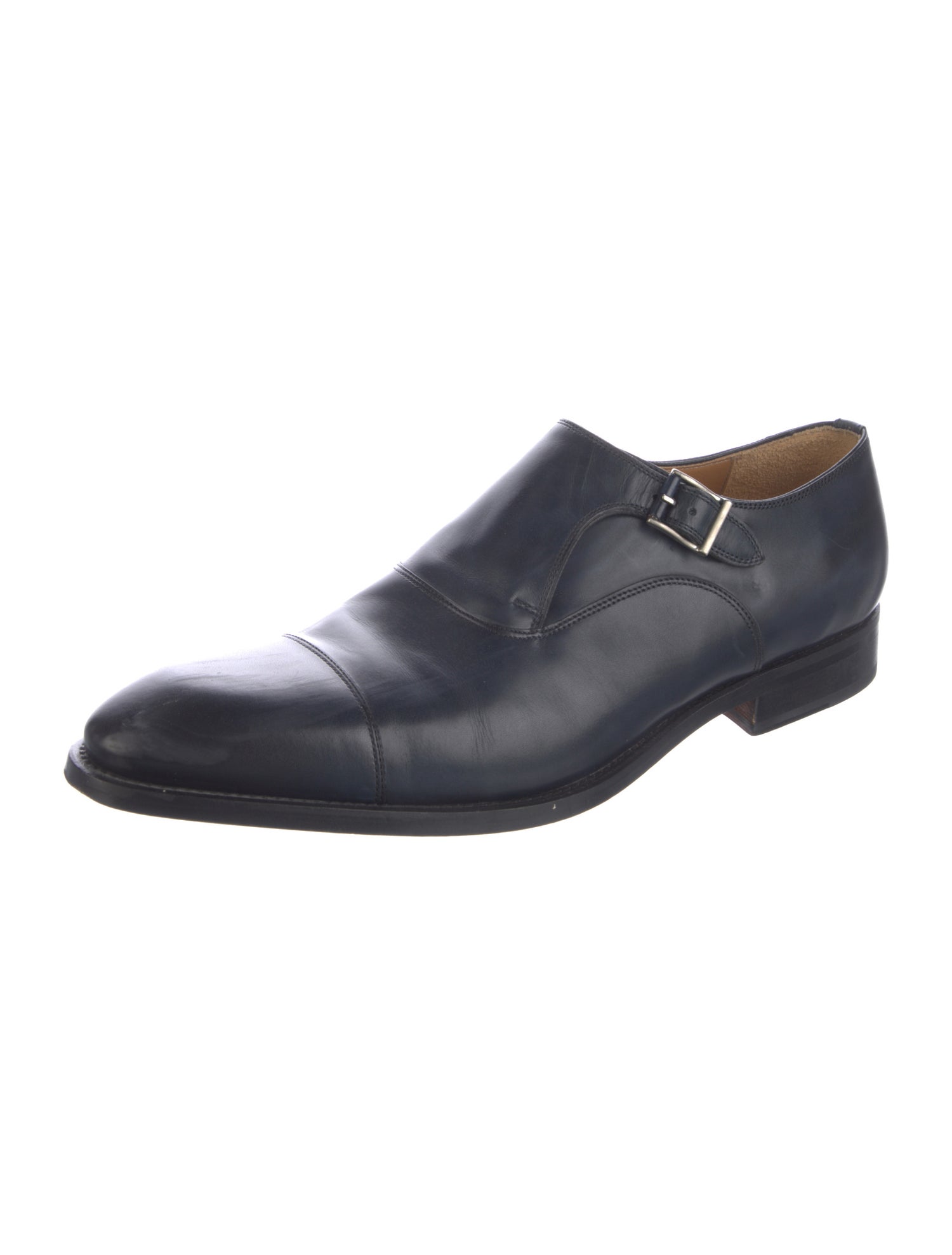 Magnanni Leather Monk Straps