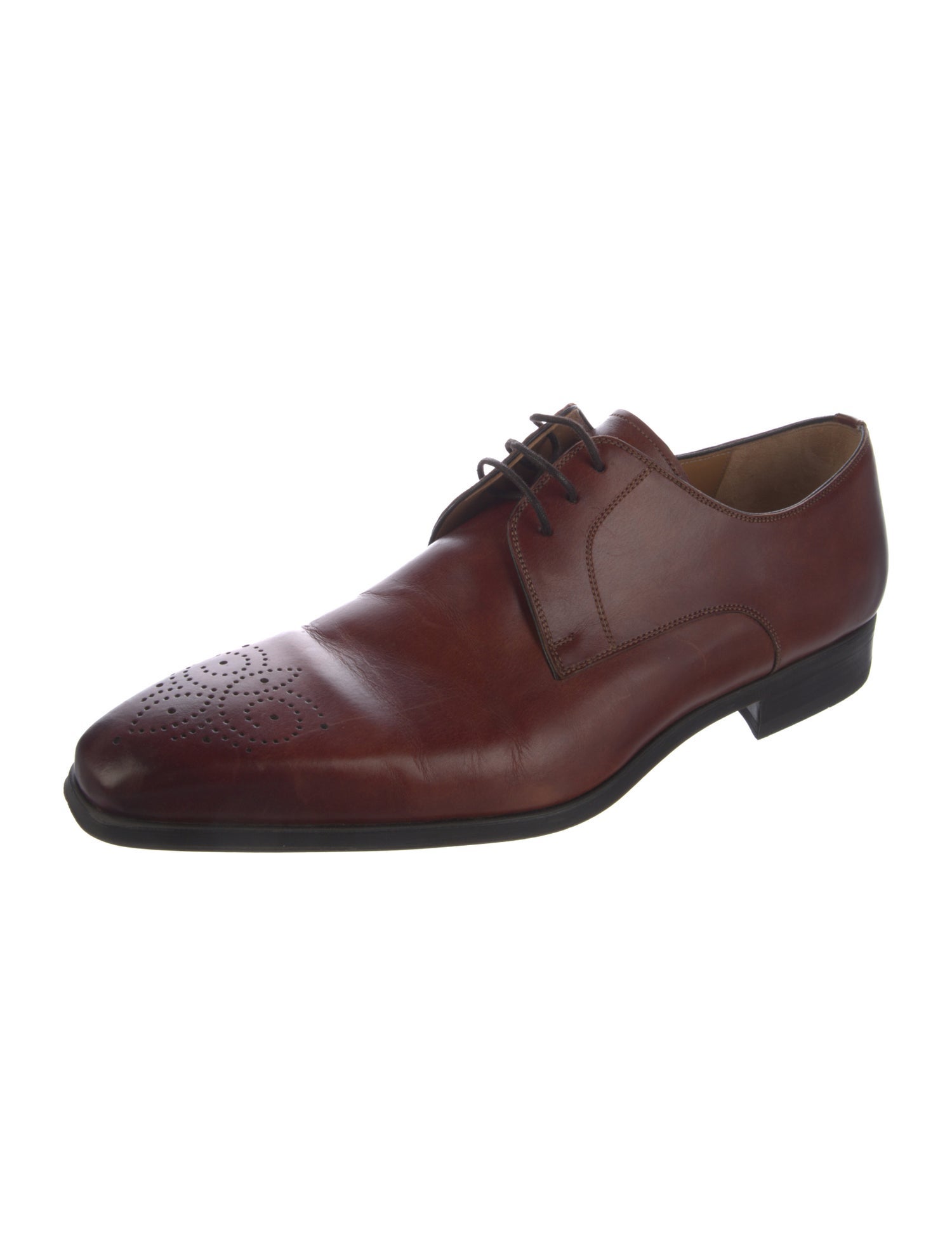 Magnanni Leather Derby Shoes