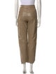Manokhi Leather Straight Leg Pants