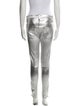 Manokhi Leather Skinny Leg Pants