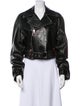 Manokhi Leather Biker Jacket