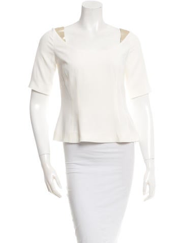Mantu Bateau Neck Three-Quarter Sleeve Top w/ Tags