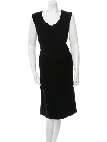 Mantu Velvet Midi Dress w/ Tags