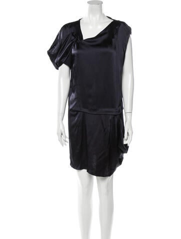 Mantu Dresses Satin Mini Dress Us8, It44 | M