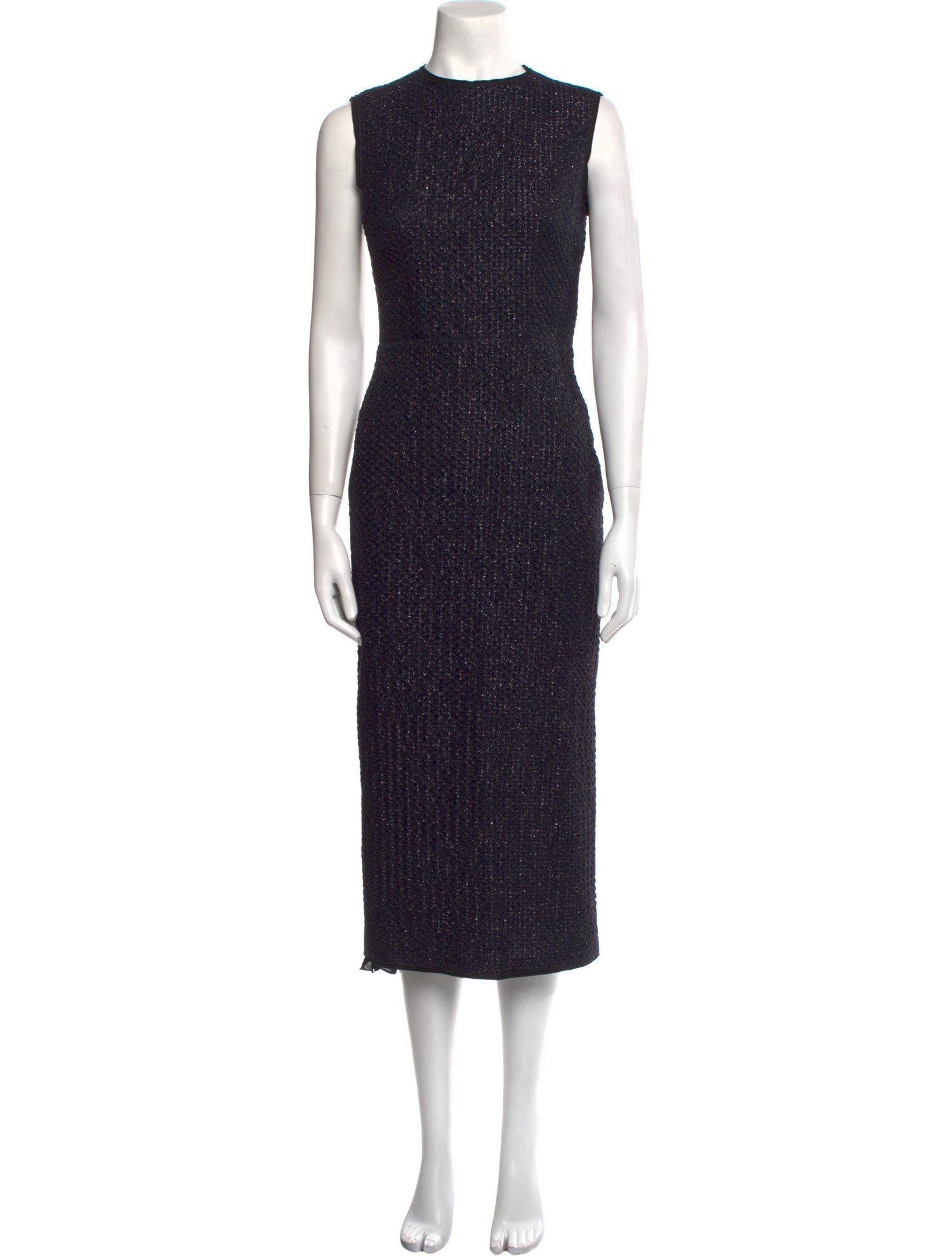 Mantu Crew Neck Long Dress